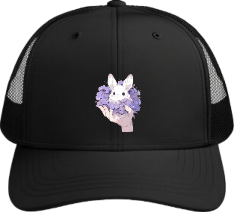 bunny Baseball cap Black 32