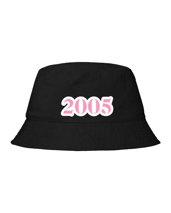 age Bucket hat Fishman hat cap Black 2005
