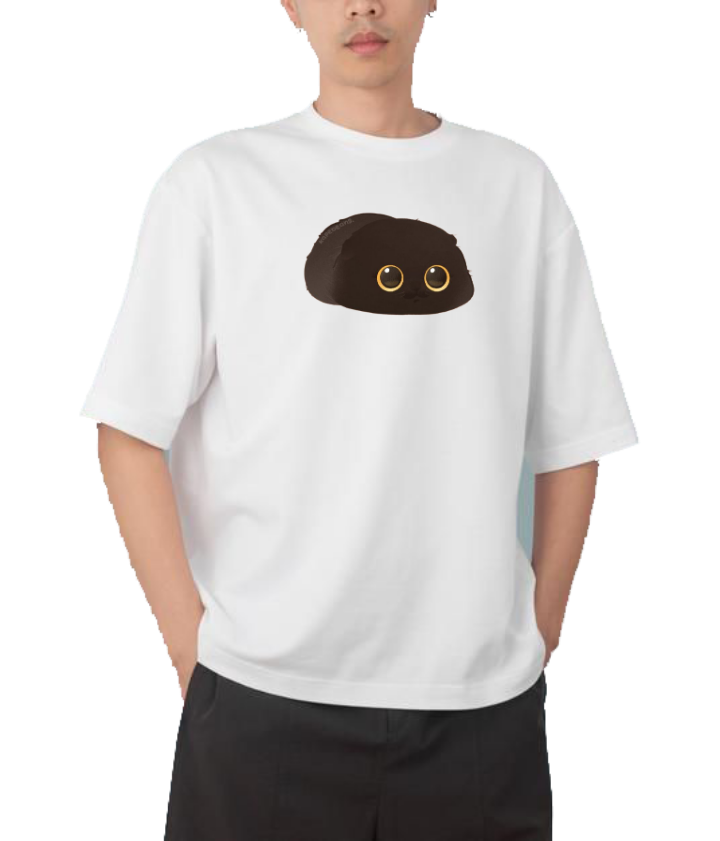 cat One Size t- shirt White 32