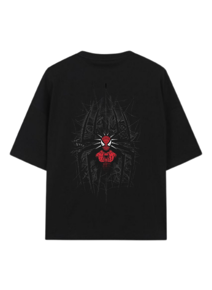 Spiderman t- shirt One Size Black Back 32