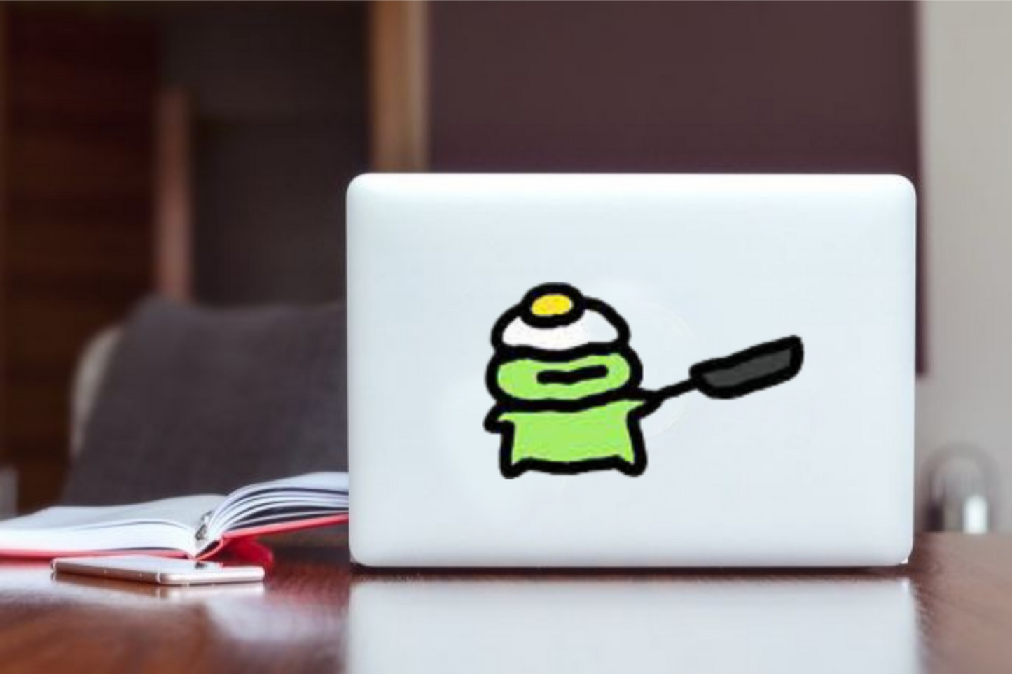 Frog Laptop Sticker 32