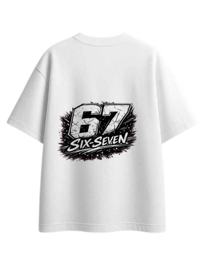 67 designs One Size t- shirt White Back 32