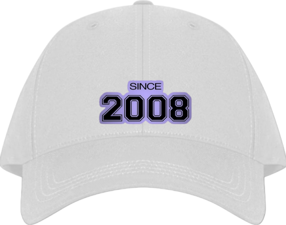 age Baseball cap White 2008