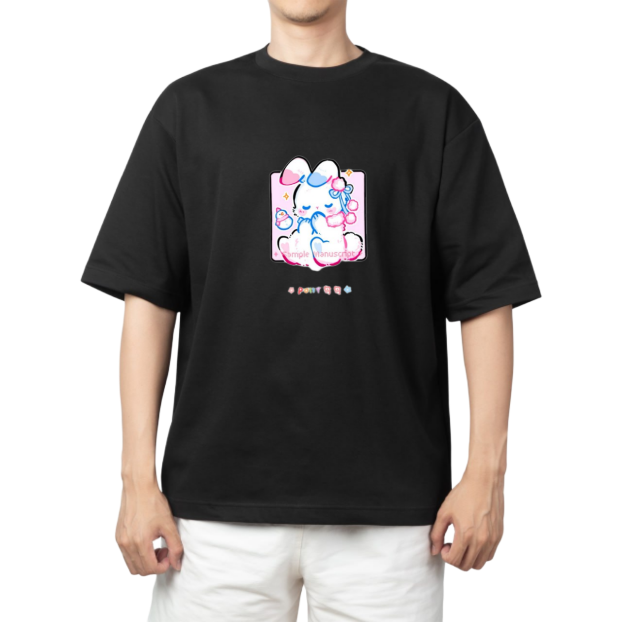 bunny One Size t- shirt Black 33
