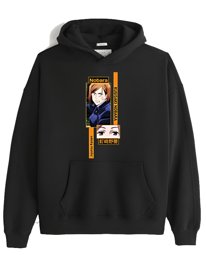 jujutsu kaisen GOJO Oversize Hoodie Black 33