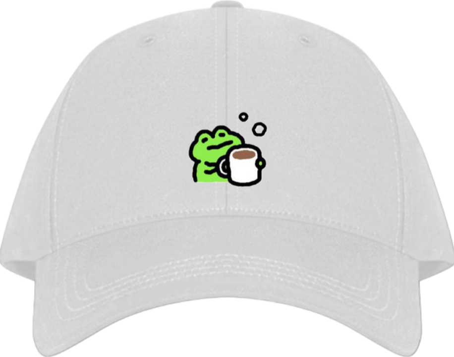 Frog Baseball cap White 33