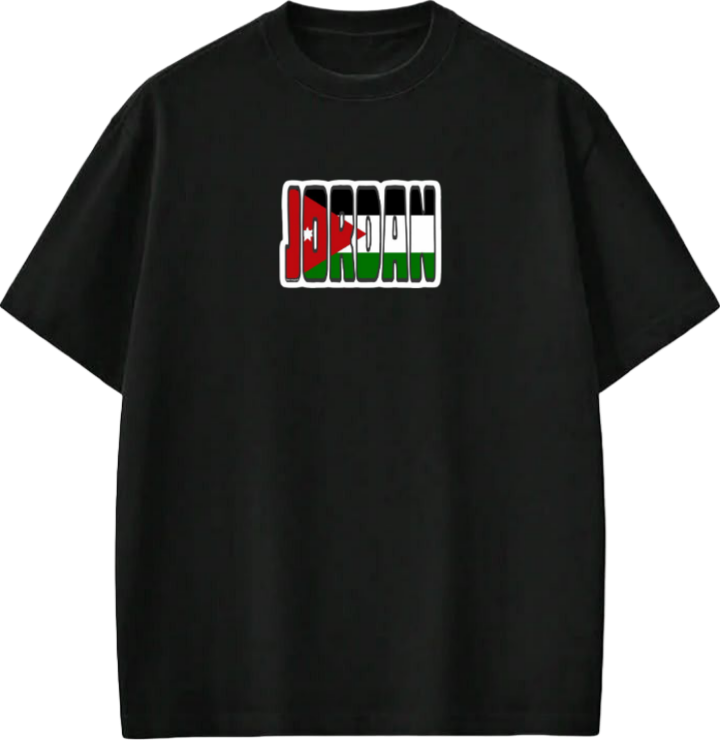 Jordan t- shirt Oversize Black 33