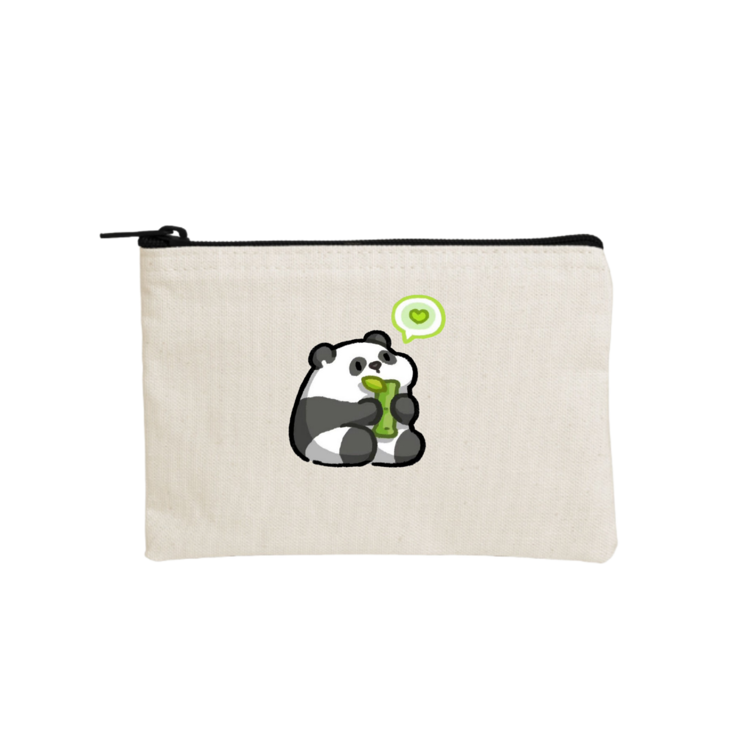 PANDA wallet pencil case Beige 34