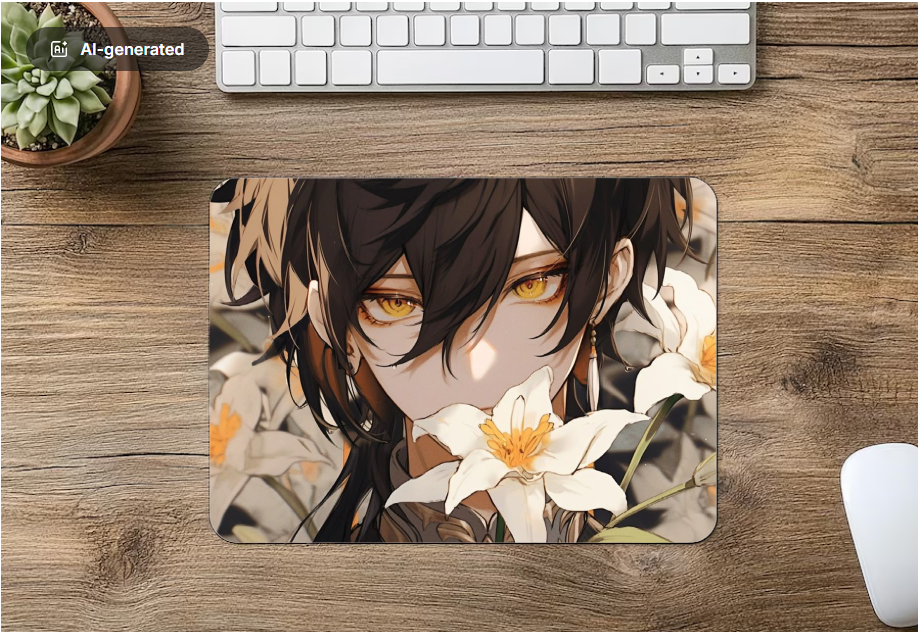 Mouse Pad Zhongli