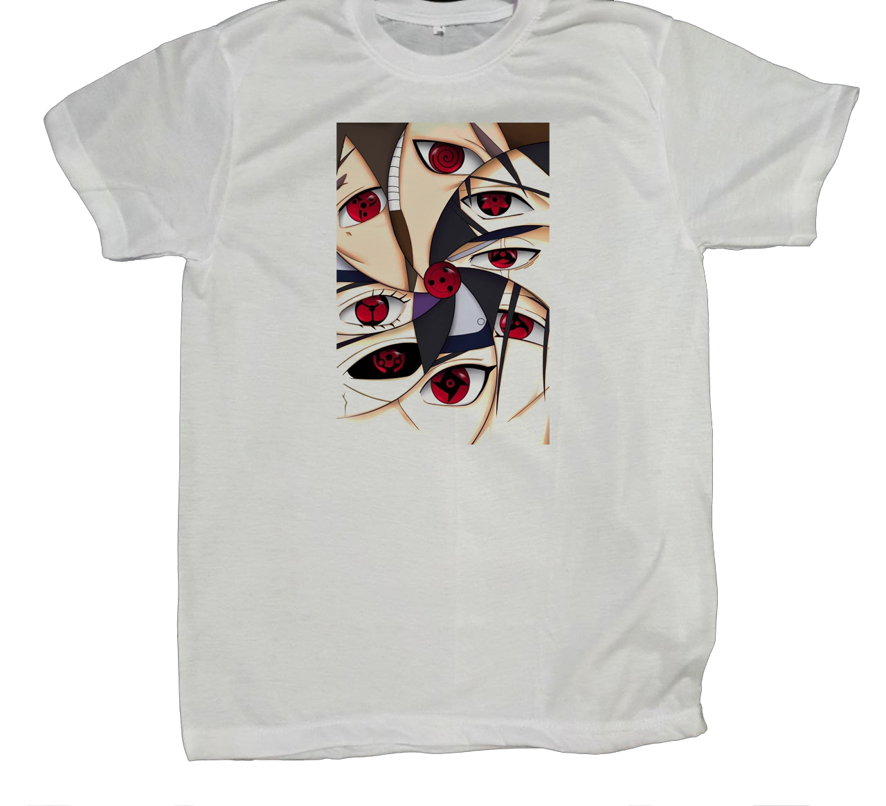 Naruto Shippuden t- shirt fat White 34