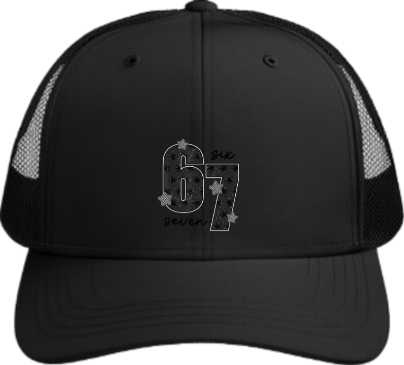 67 designs Baseball cap Black 34