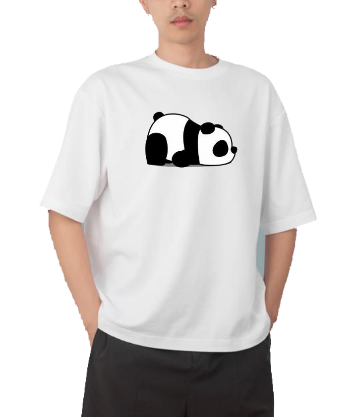 PANDA Oversize Hoodie White 34