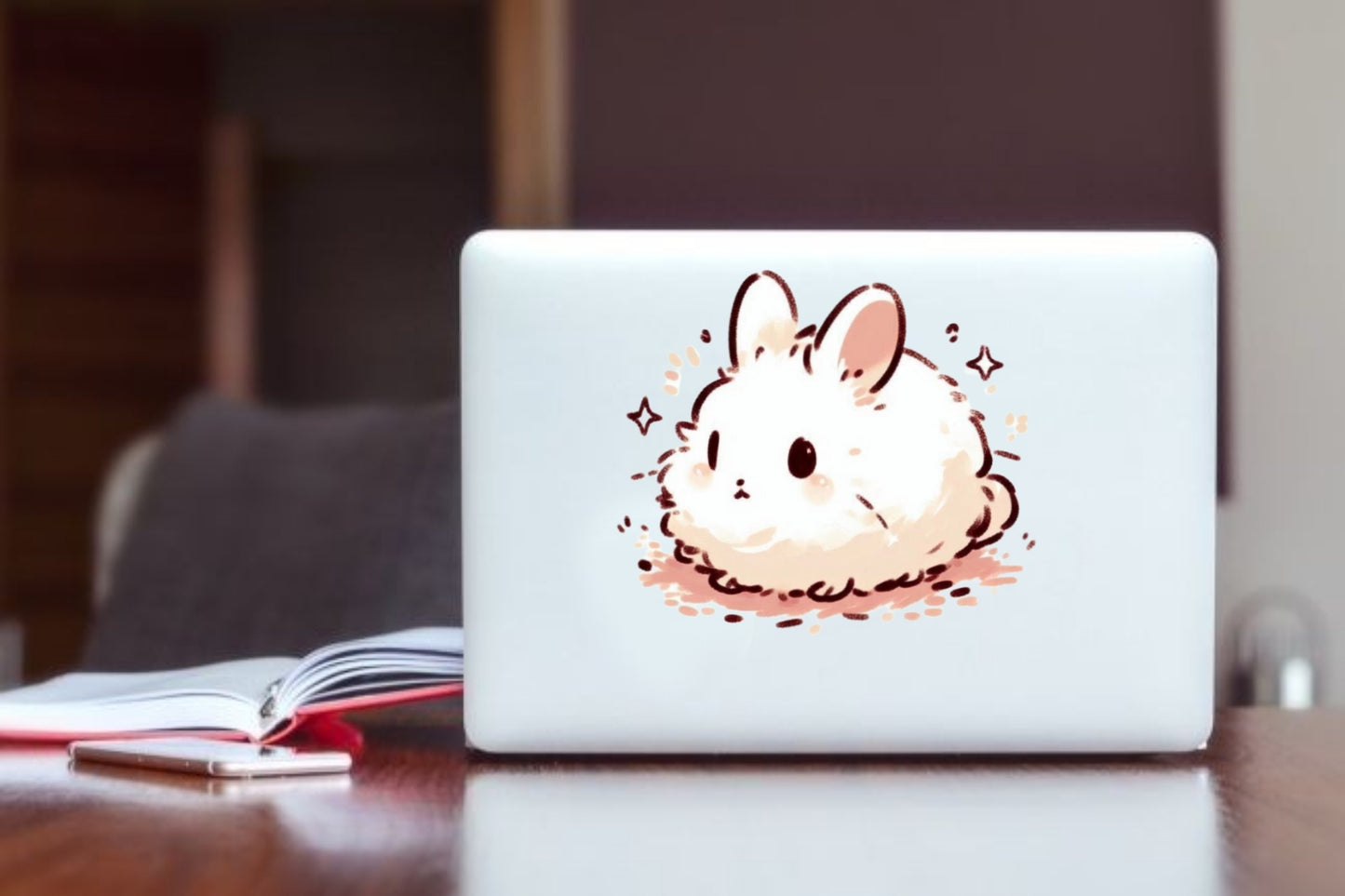 bunny Laptop Sticker 34