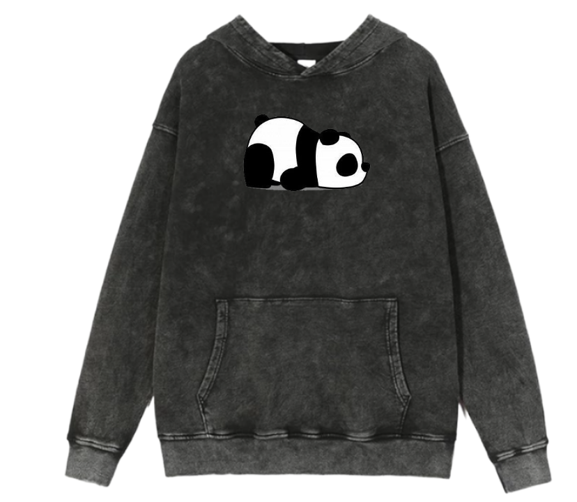 PANDA Oversize Hoodie Washed 34