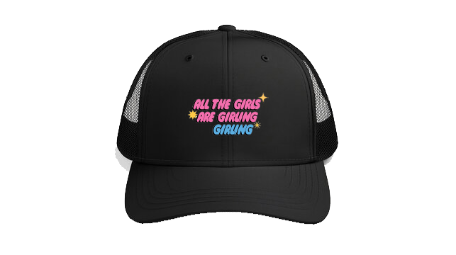 Baseball cap Black ALL THE GIRLS ARE GIRLING GIRLING 82
