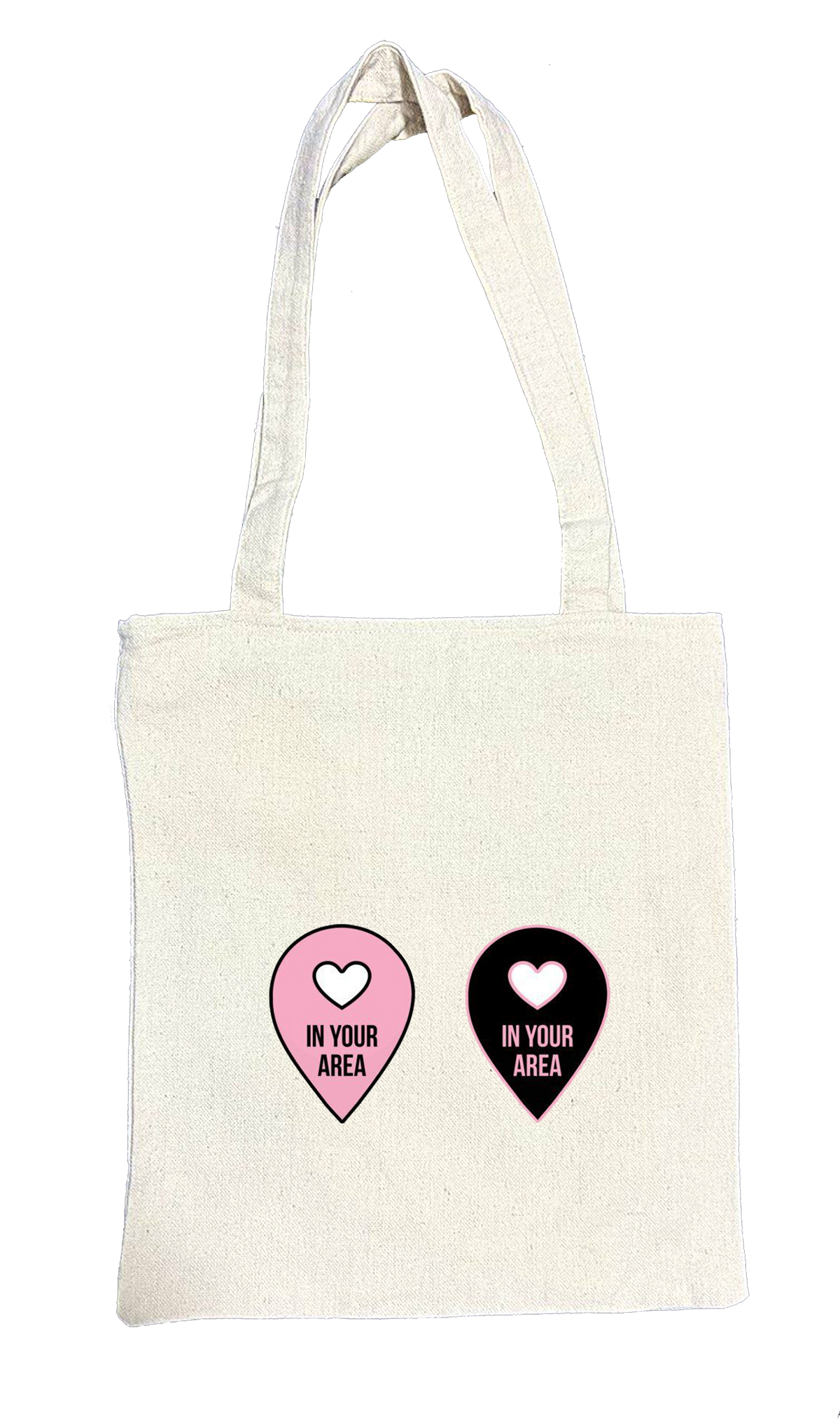 IN YOUR AREA IN YOUR AREA tote bag beige