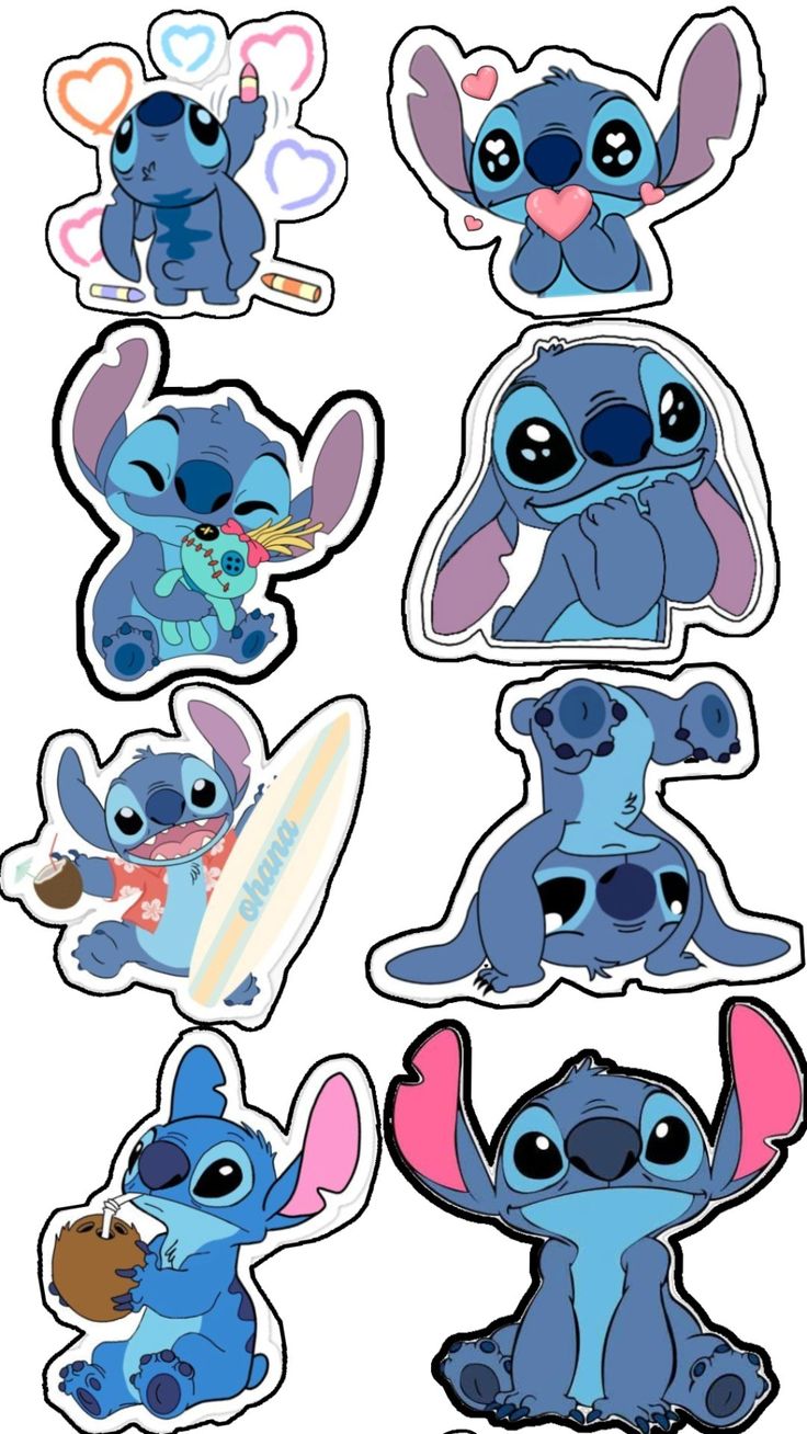stitch stickers sheet 28