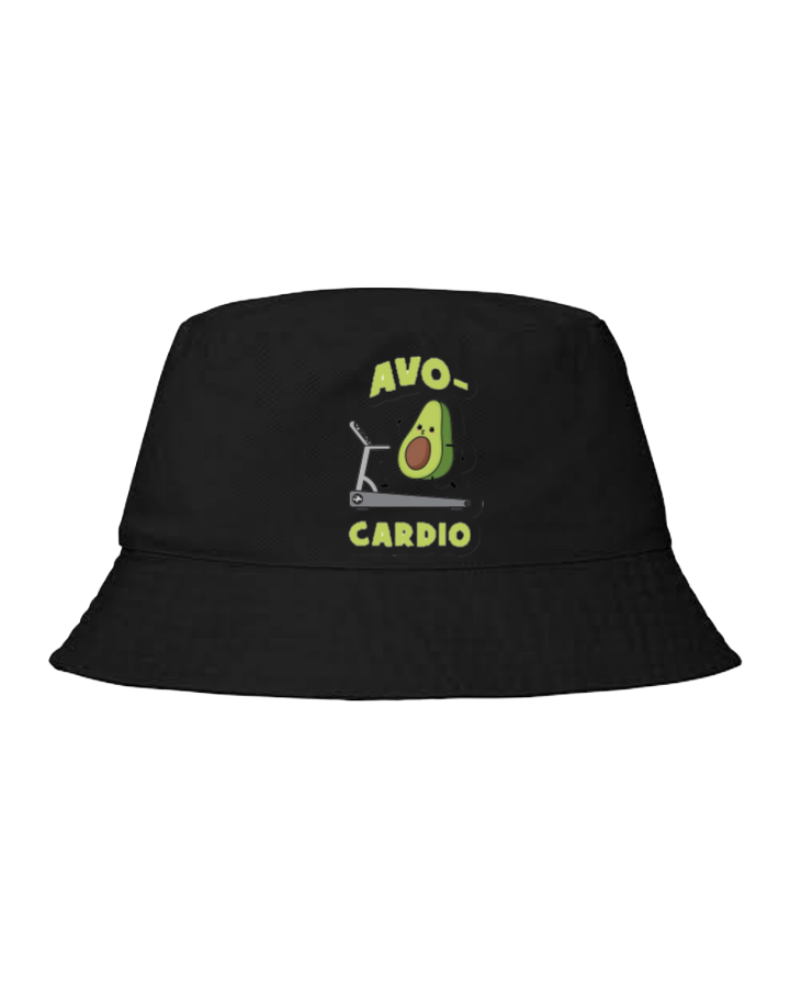 workout gym pilates Bucket hat Fishman hat cap Black 35