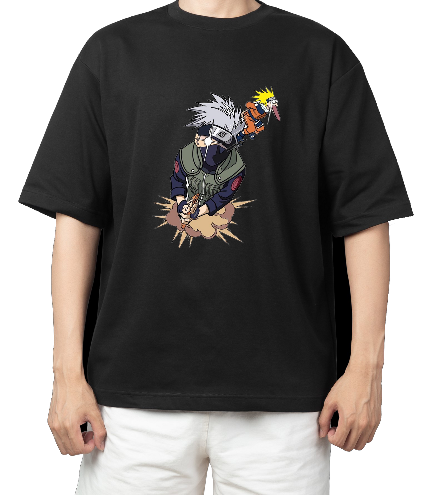 Naruto Shippuden t- shirt One Size Black 35