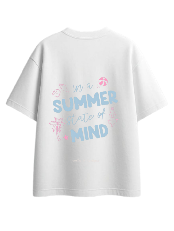Summer Vibes t- shirt White Back 35