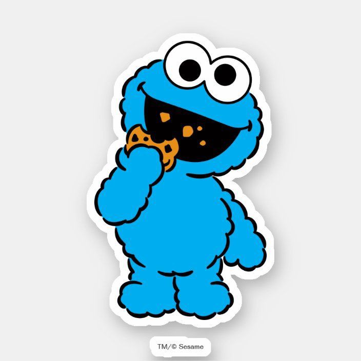 Cookie Monster Sticker 110