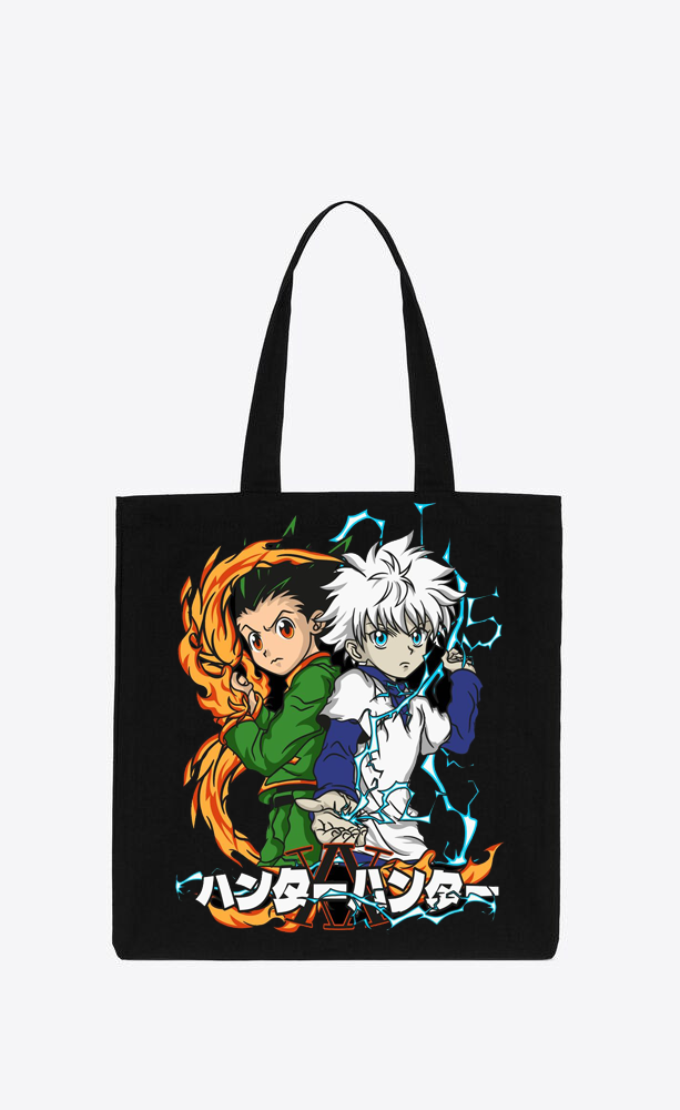 Hunter × Hunter tote bag Black 34