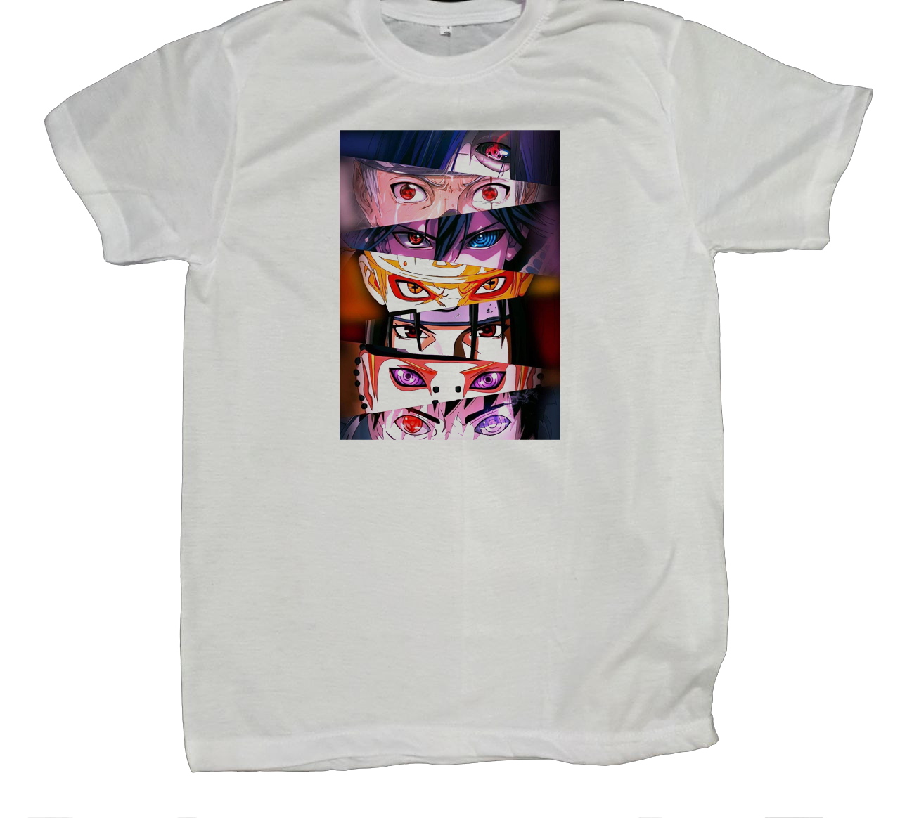Naruto Shippuden t- shirt fat White 35