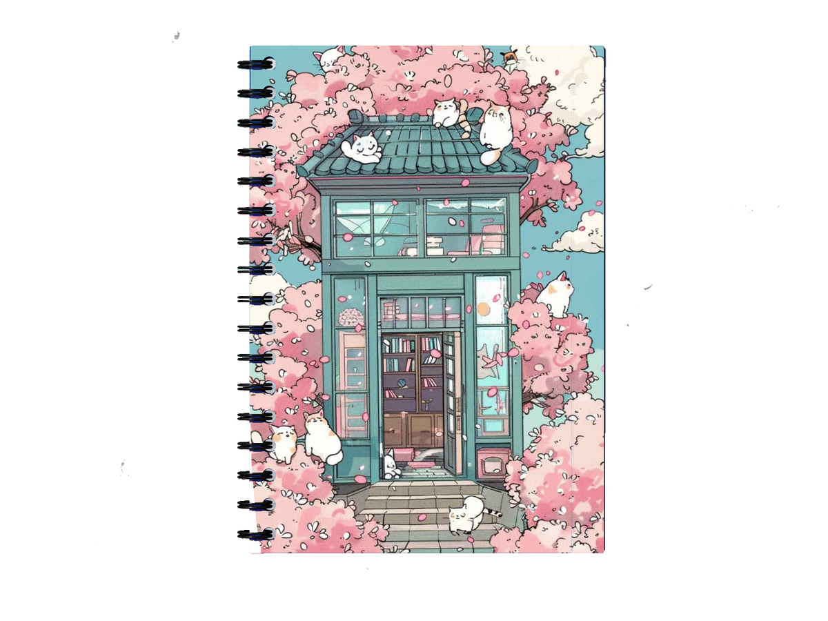 cat Notebook A5 2