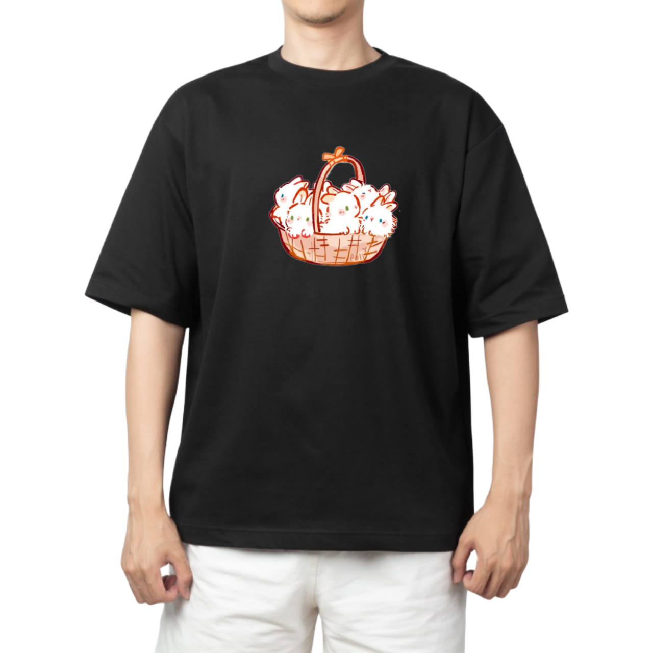 bunny One Size t- shirt Black 35