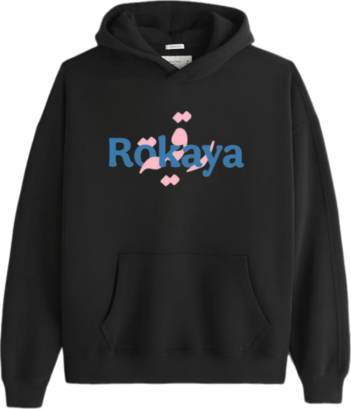 names One Size hoodie Black Rokaya 35