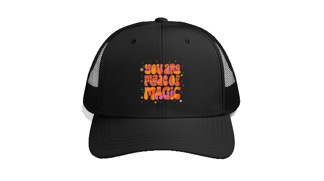 Baseball cap Black YOU ARE MADE OF MAGIC 83