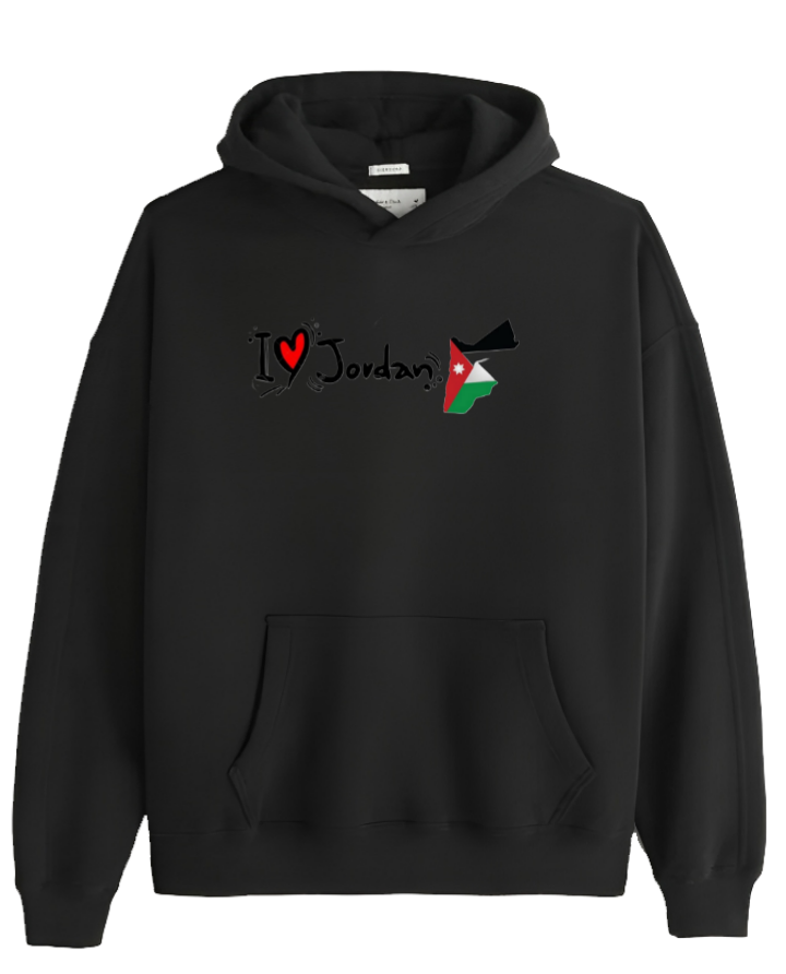 Jordan Oversize Hoodie Black 35
