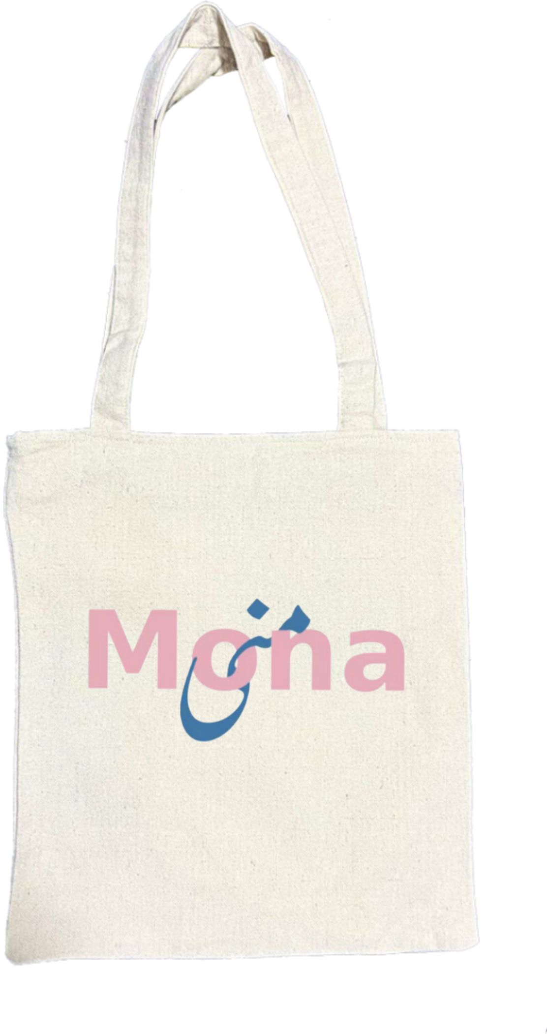 names tote bag beige Mona 35