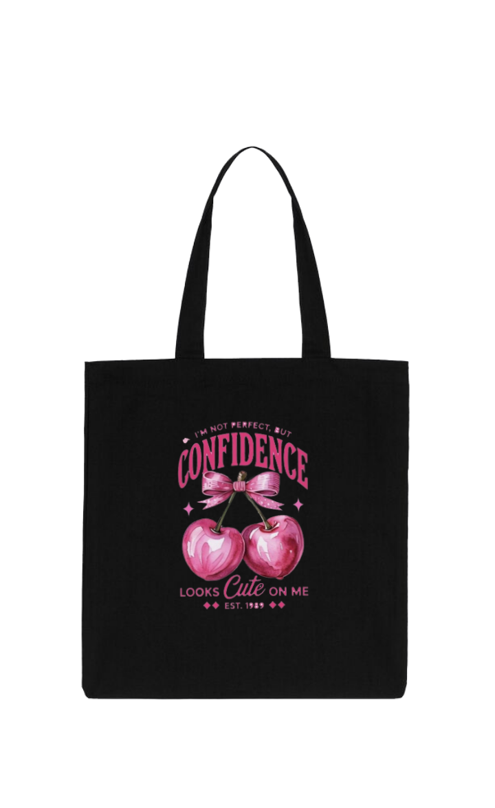 CONFIDENCE tote bag Black 165