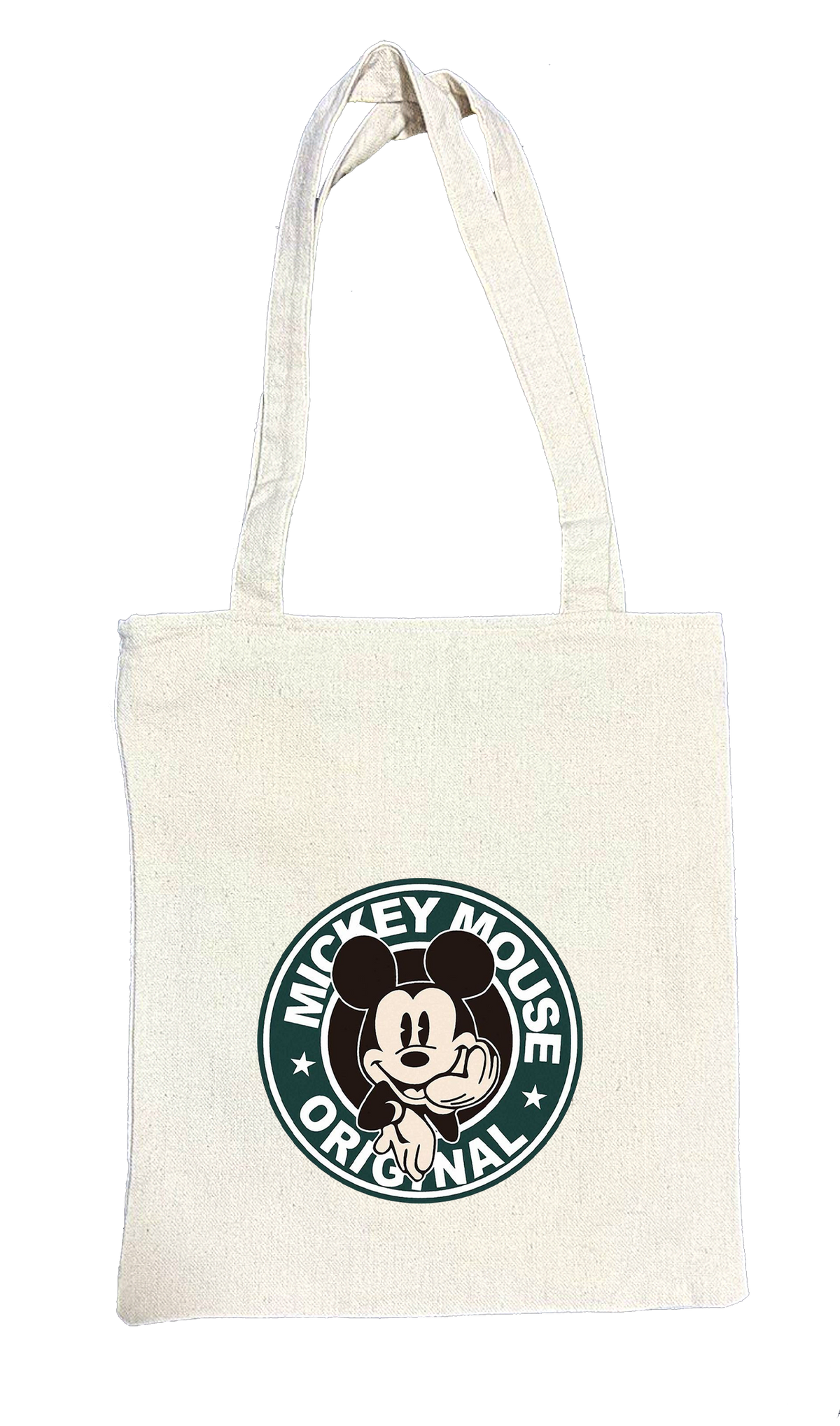 KEY MOUSE MIC ORIGINAL tote bag beige