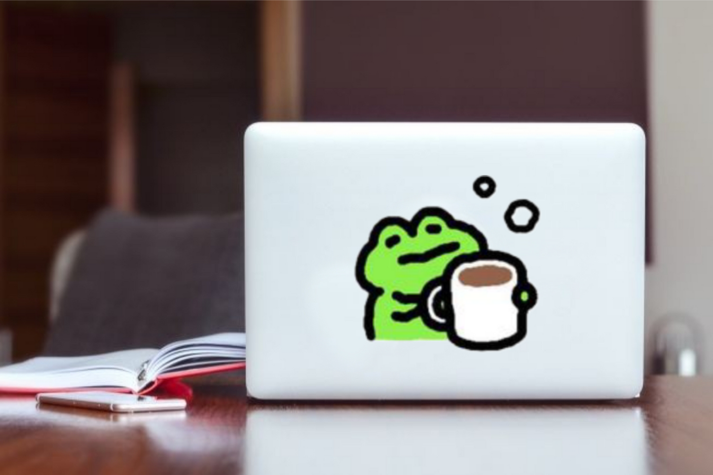 Frog Laptop Sticker 36