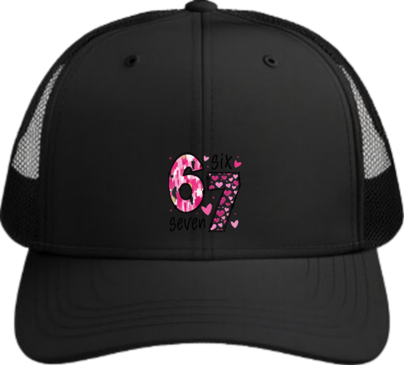 67 designs Baseball cap Black 36