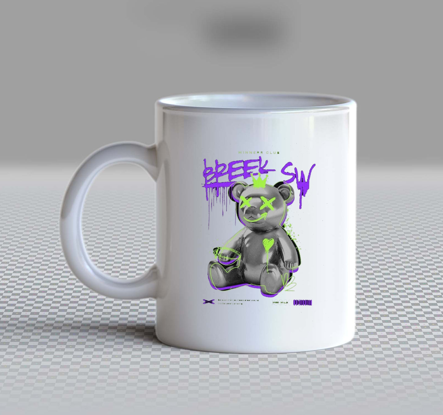 BREEK Back text Mug 36