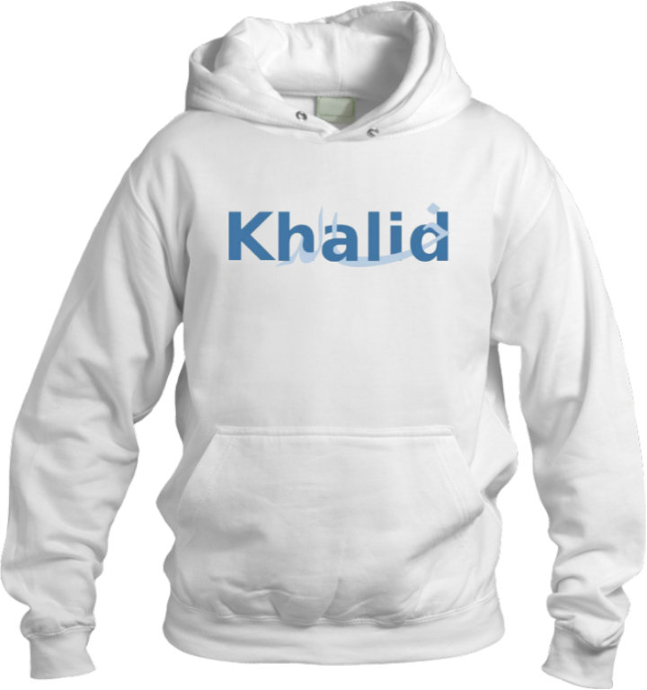 names One Size hoodie White Khalid 36
