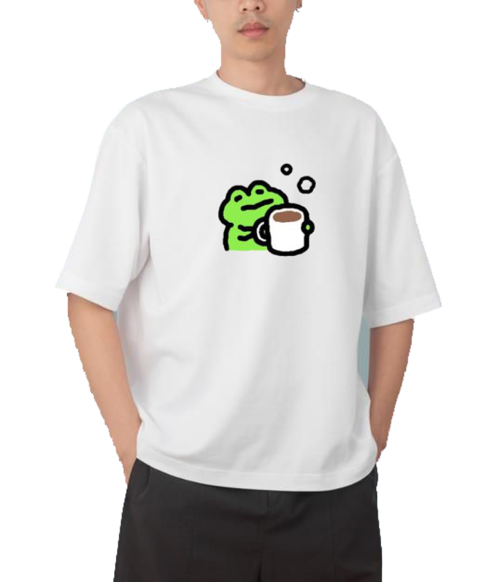Frog One Size t- shirt White 36