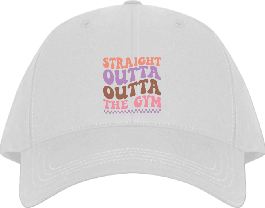 workout gym pilates Baseball cap White 36