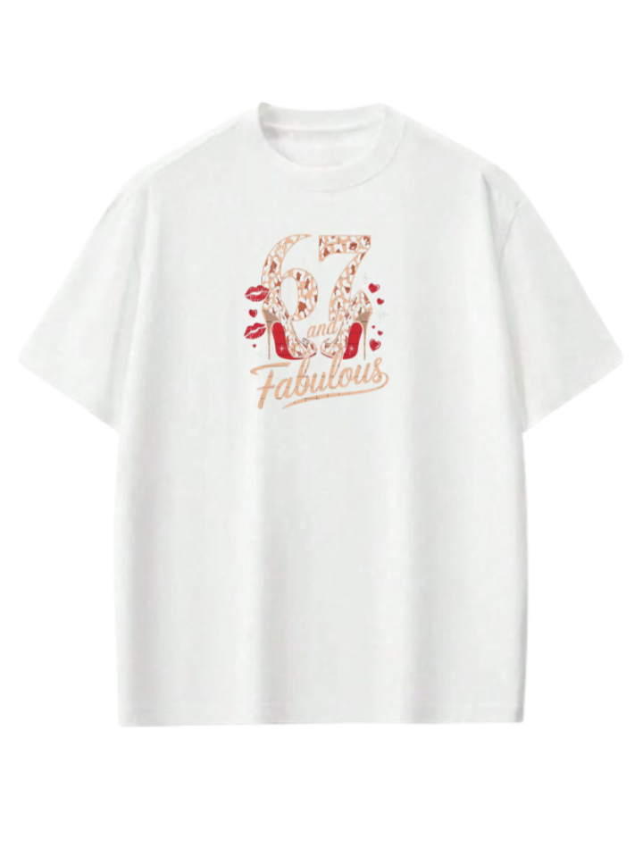 67 designs One Size t- shirt White 36