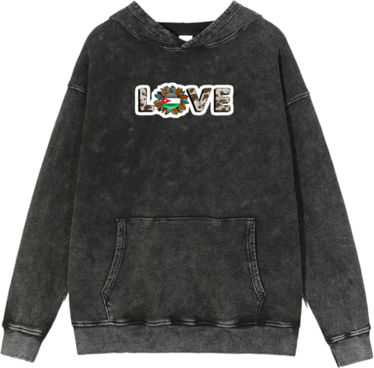 Jordan Oversize Hoodie Washed gray 36