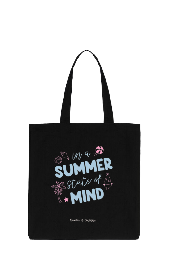 Summer Vibes tote bag Black 36