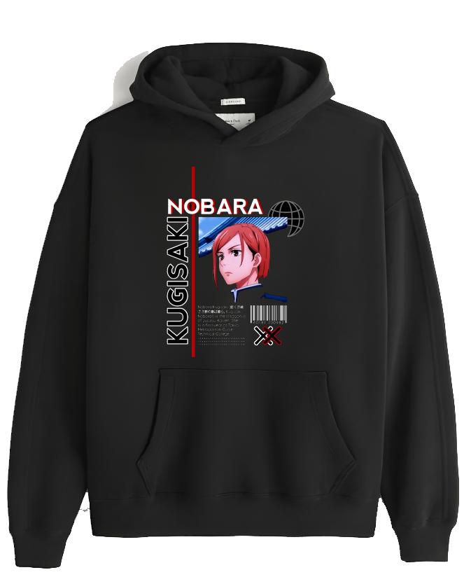 jujutsu kaisen GOJO Oversize Hoodie Black 36