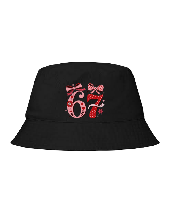 67 designs Bucket hat Fishman hat cap Black 36