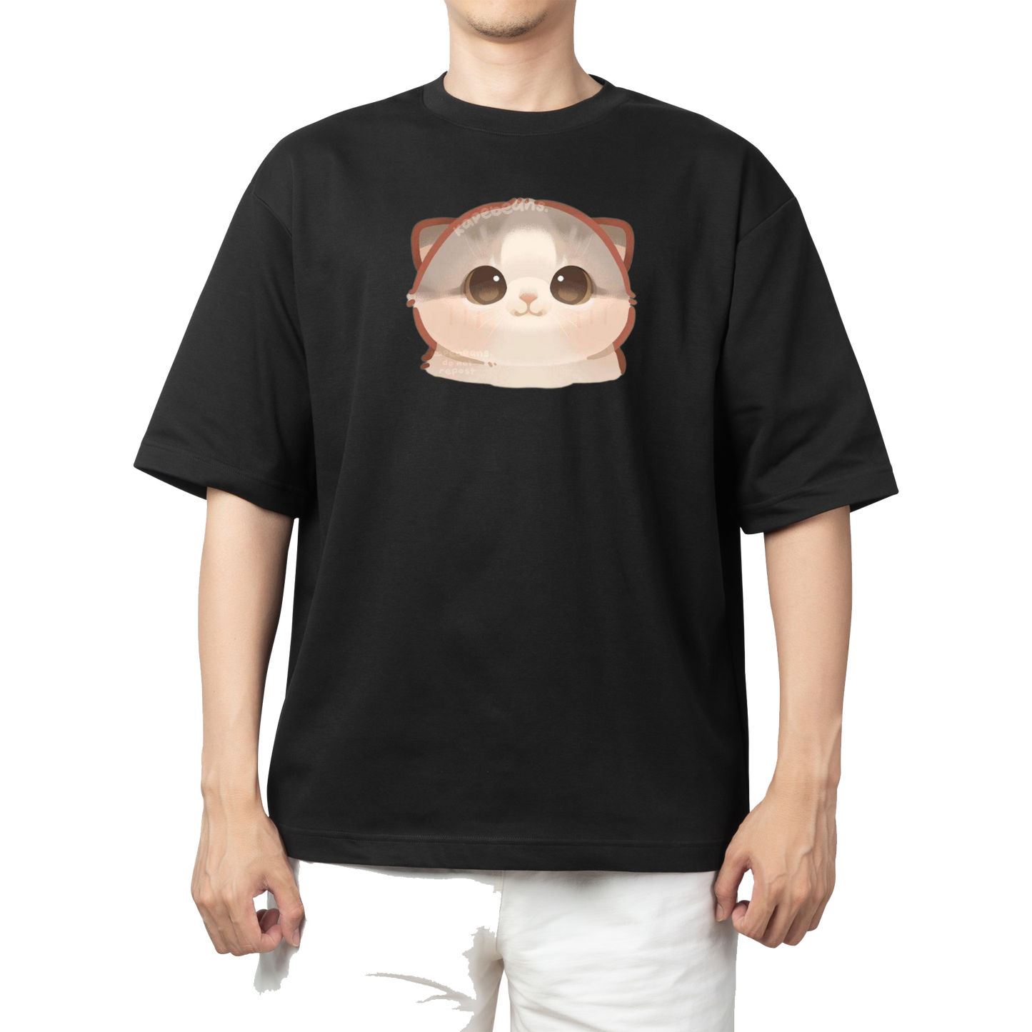 cat One Size t- shirt Black 36