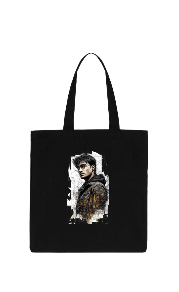 هاري بوتر tote bag Black 166