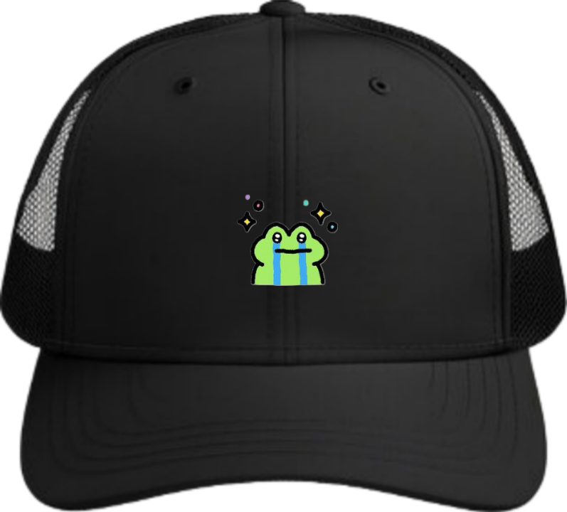 Frog Baseball cap Black 36