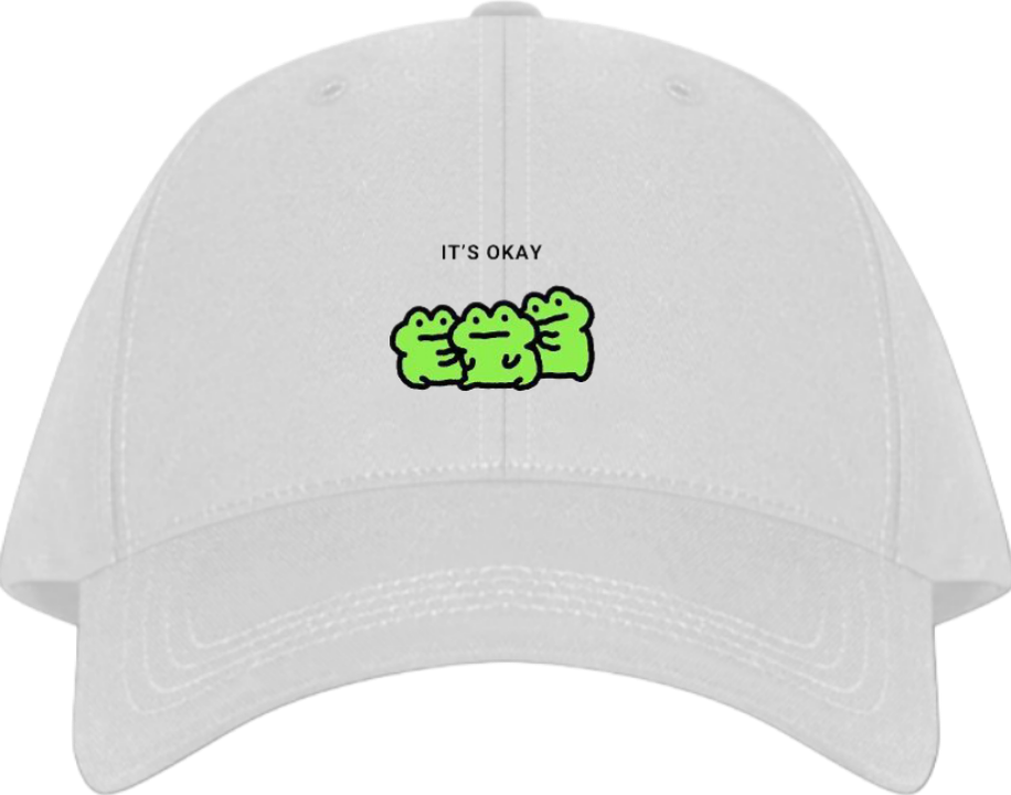 Frog Baseball cap White 36